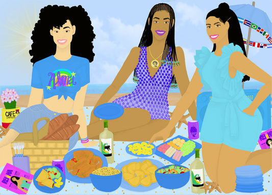 Picnic Vibes: Carlota (11" x 14") Large Print