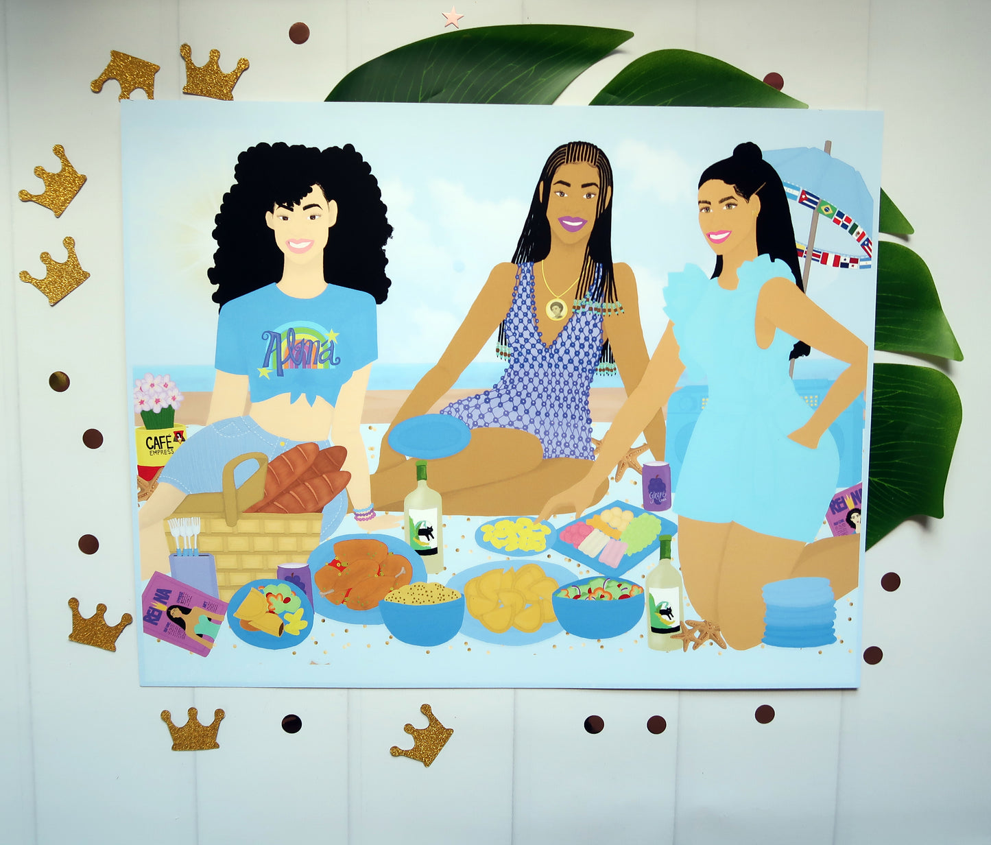 Picnic Vibes: Carlota (11" x 14") Large Print