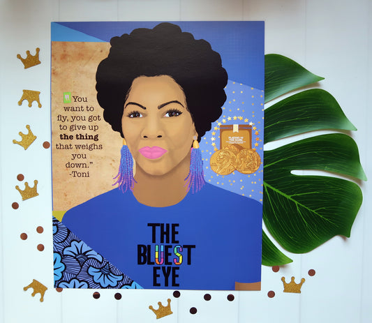 Literary Empress: Toni (11"x14") Large Print