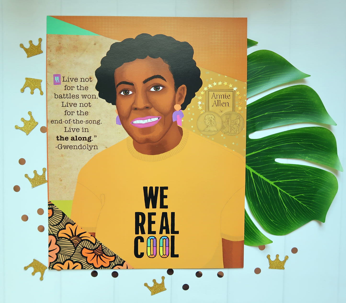 Literary Empress: Gwendolyn (11"x14") Large Print