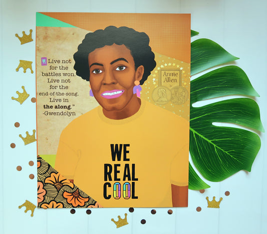 Literary Empress: Gwendolyn (11"x14") Large Print