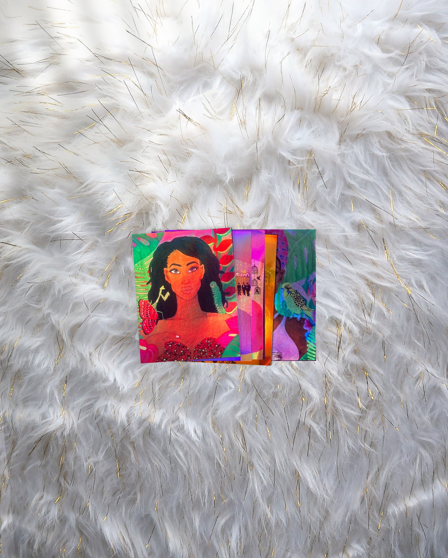 (2.5"x3") Holographic Stickers