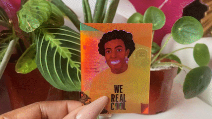 Literary Empress: Gwendolyn (2.5"x3") Holographic Sticker