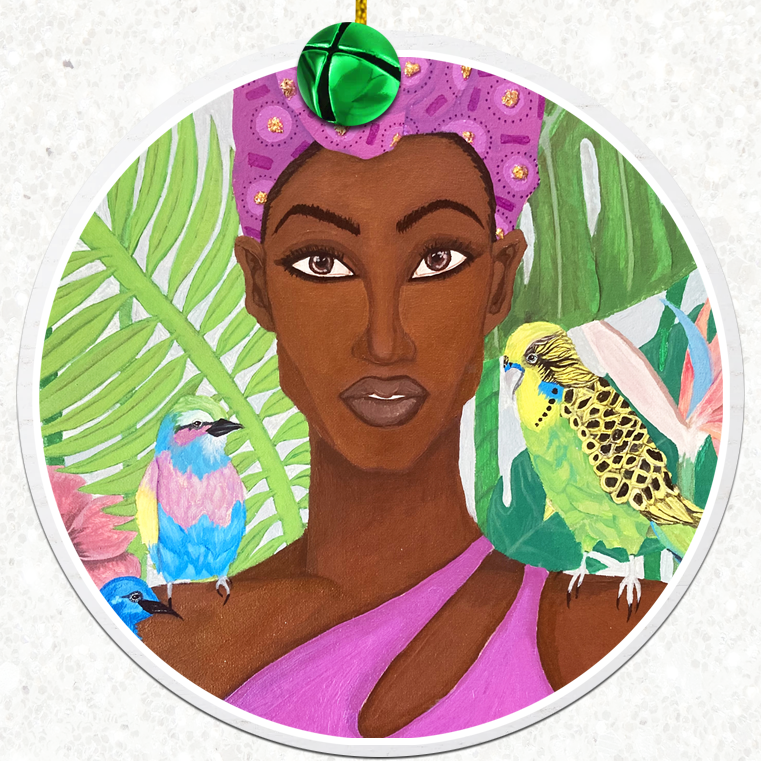 Holiday Ornament: Sheba