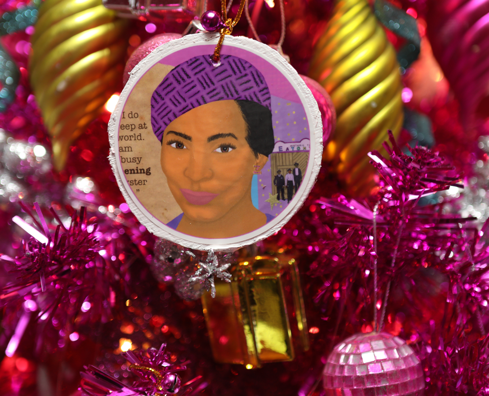 Holiday Ornament: Zora
