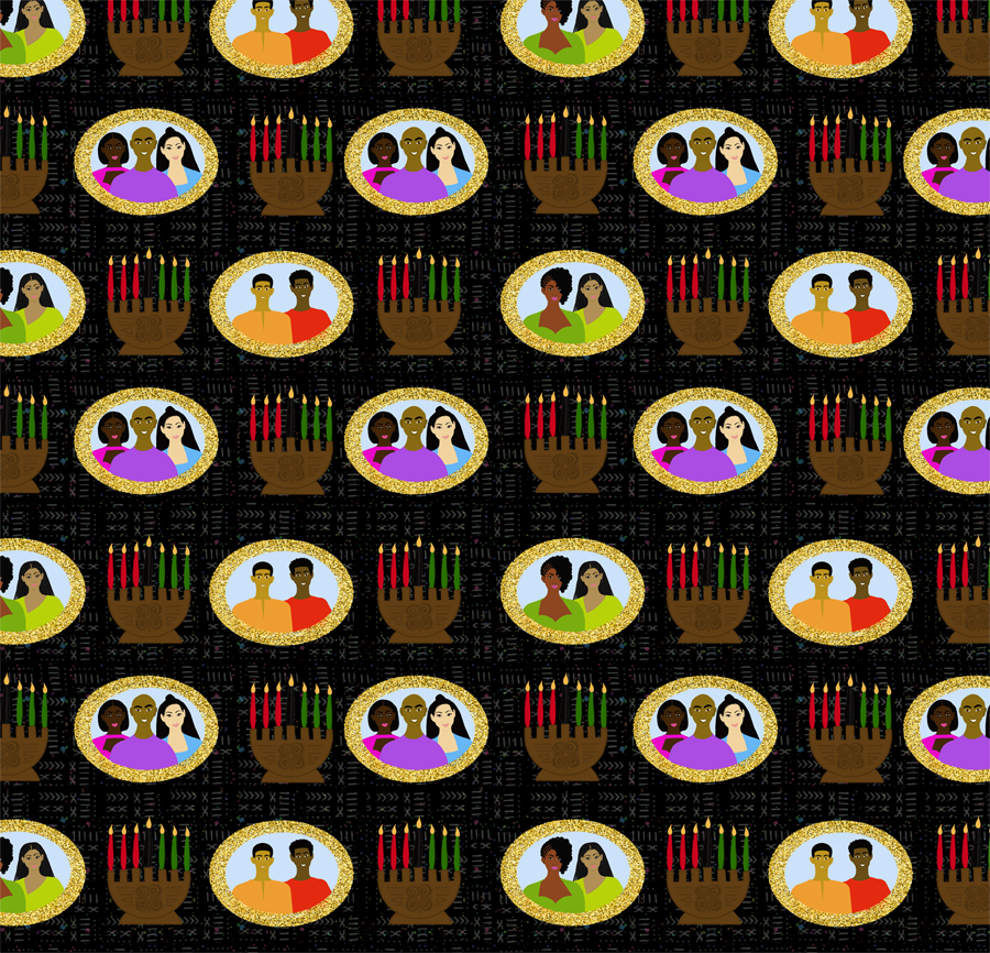 Gift Wrap All-In-One Pack: Kwanzaa