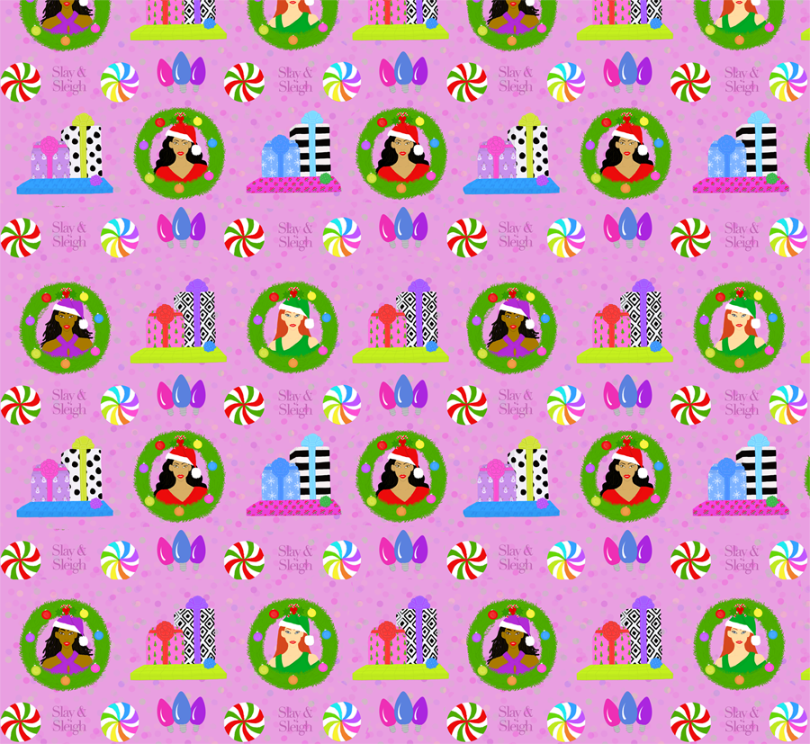 Gift Wrap All-In-One Pack: Sleigh