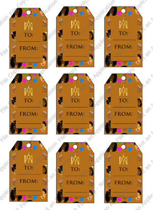 Gift Wrap All-In-One Pack: Gingerbread