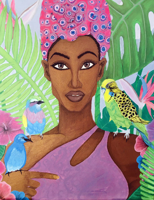 Healing: Sheba (2.5"x3") Holographic Sticker