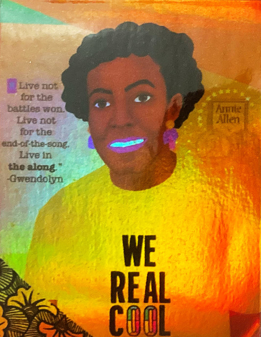 Literary Empress: Gwendolyn (2.5"x3") Holographic Sticker