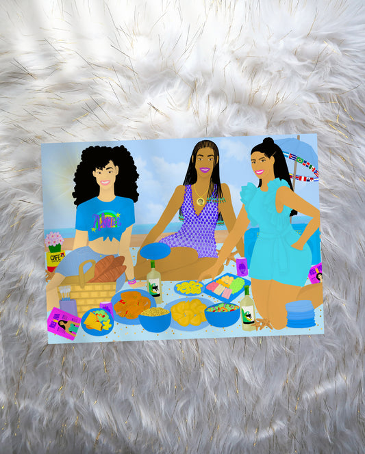 Picnic Vibes: Carlota (5" x 7") Small Print