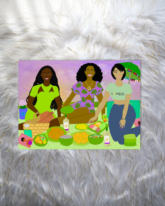 Picnic Vibes: Nanny (5" x 7") Small Print