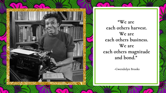 THOUGHTFUL THURSDAYS - GWENDOLYN BROOKS