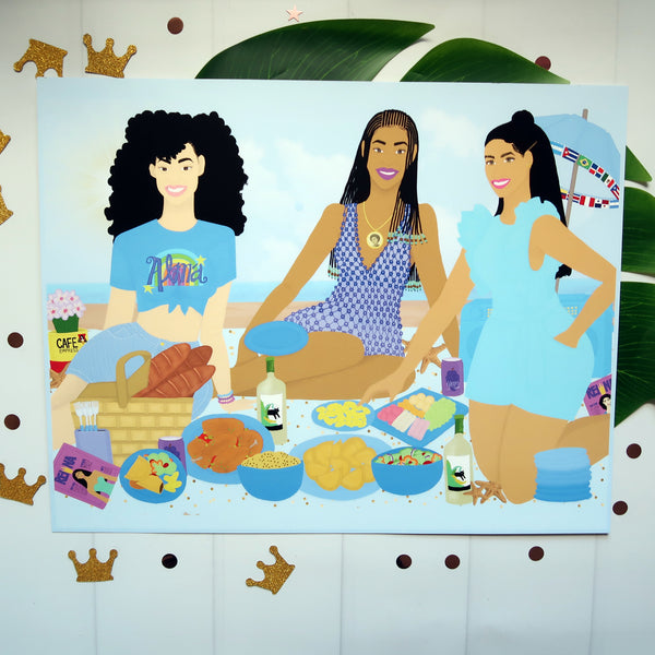 Picnic Vibes: Carlota (11" x 14") Large Print