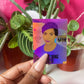 Literary Empress: Zora (2.5"x3") Holographic Sticker