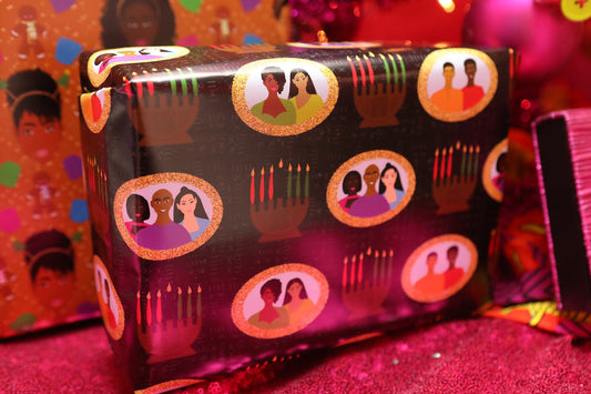 Gift Wrap All-In-One Pack: Kwanzaa