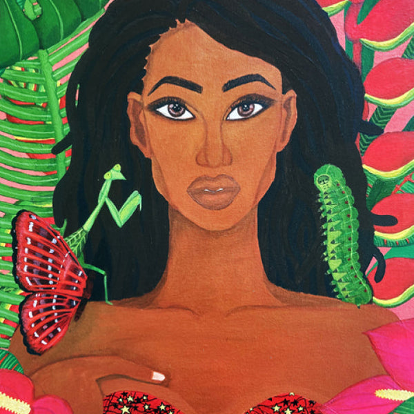 Healing: Naomi (2.5"x3") Holographic Sticker